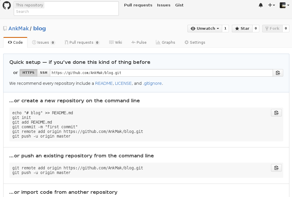 repository name blog